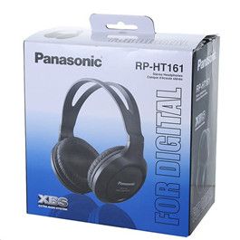 Panasonic RP-HT161E-K Over Ear Headphone N.Z. Sitech - System Limited